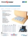 Product Sheet - Gel-Foam Cushion